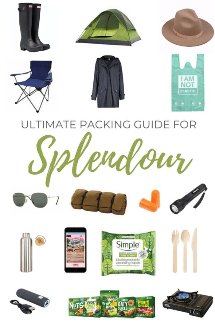 What To Pack For Splendour In The Grass (Updated 2023)