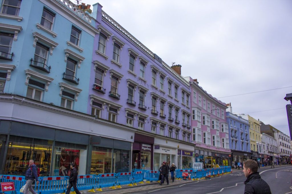 colourful houses