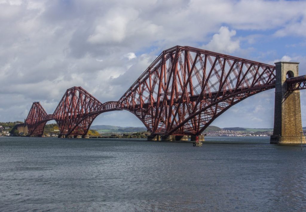 Haggis Adventures Highland Fling Tour Scotland Forth Railway Bridge