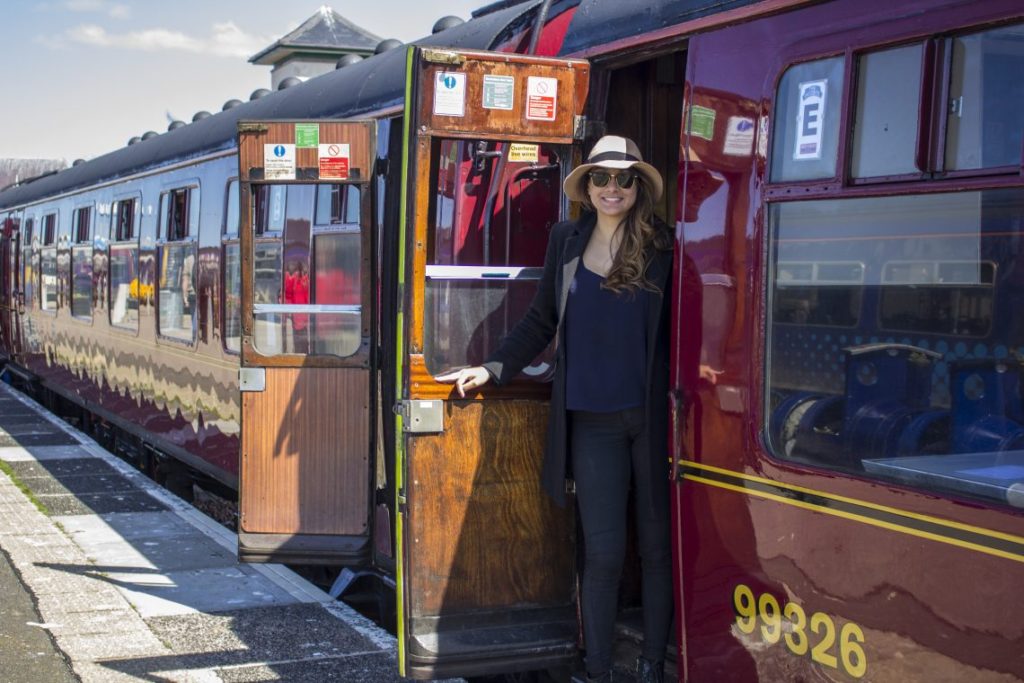 Hogwarts Express - Standing At Door (Coat On Facing Camera)