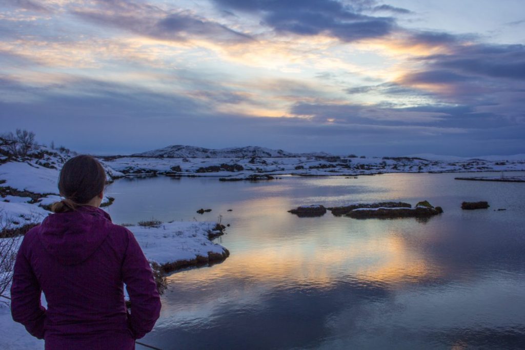 Þingvellir National Park 1 silfa diving snorkelling sunrise golden cirlce solo female travel icelend winter roadtrip