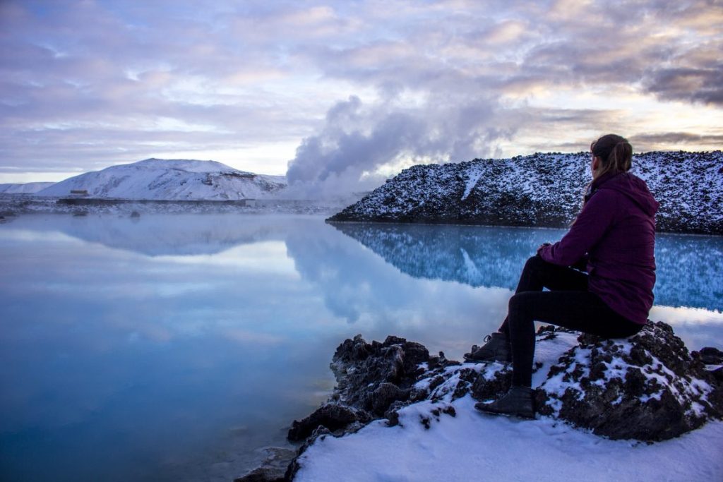 Blue Lagoon, Iceland Solo Female Travel Roadtrip Winter beautiful destinations