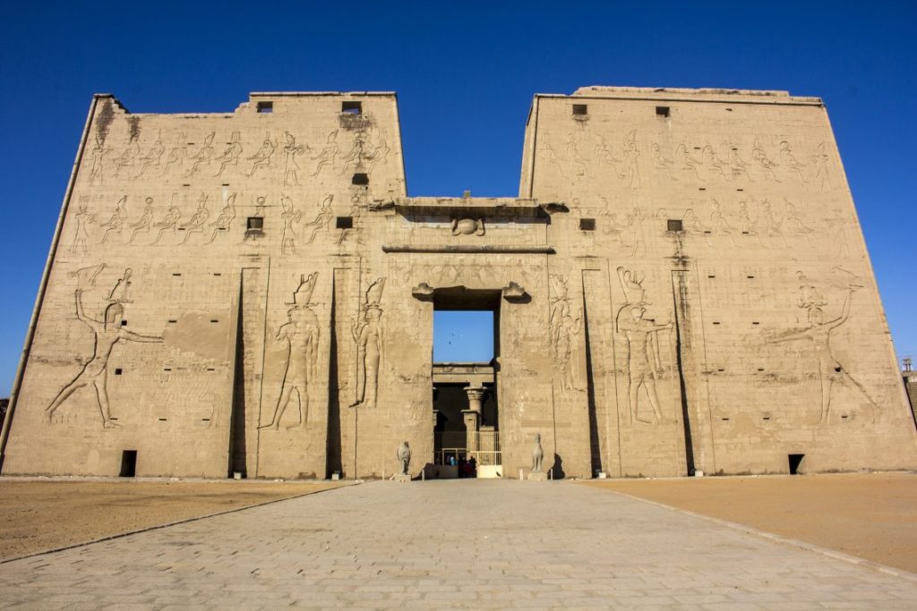 Edfu Temple Aswan Travel Talk Tours Egypt Solo Female Travel Jewels of the Nile Tour