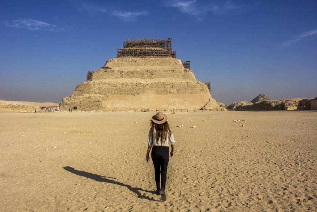 Pyramid of Djoser Step Pyramid Sakkura Travel Talk Tours Egypt Solo Female Travel