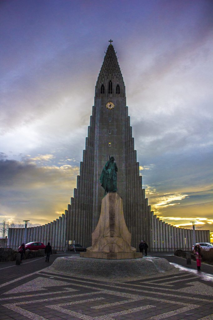 Reykjavik Hallgrímskirkja Iceland Solo Female Travel Roadtrip Winter