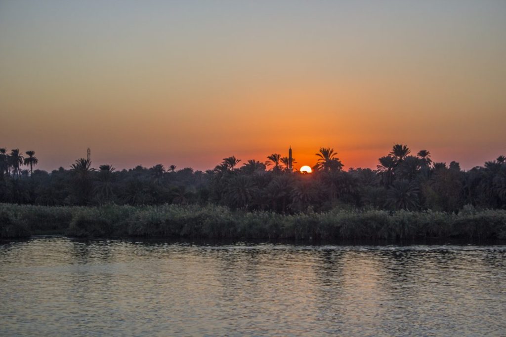 Sunset over the Nile Egypt Travel Talk Tours Solo Femele Travel