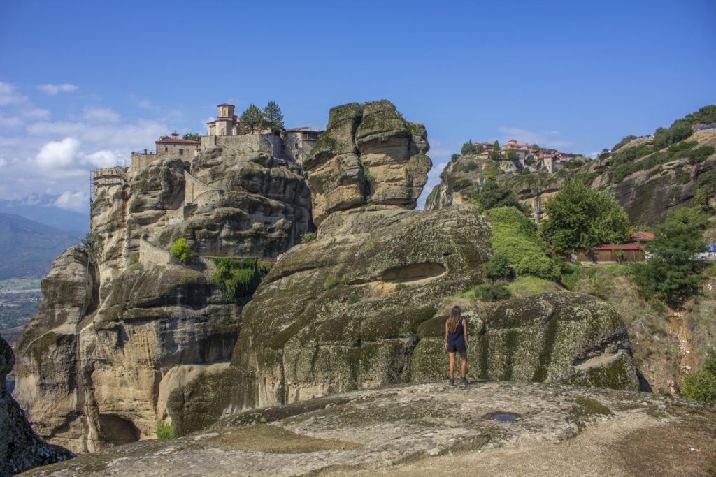 Meteora Monasteries Greece Solo Female travel