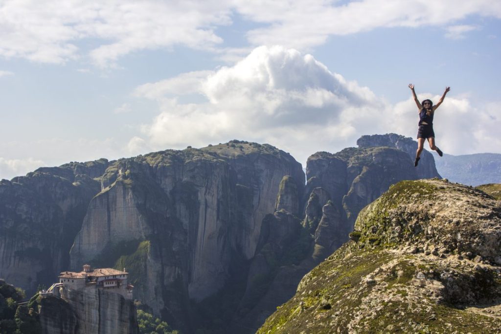 Solo Female Travel Meteora Monastries Greece Monastery of Great Meteoron The Monastery of Varlaam The Monastery of Rousanou:St. Barbara The Monastery of St. Nicholas Anapausas