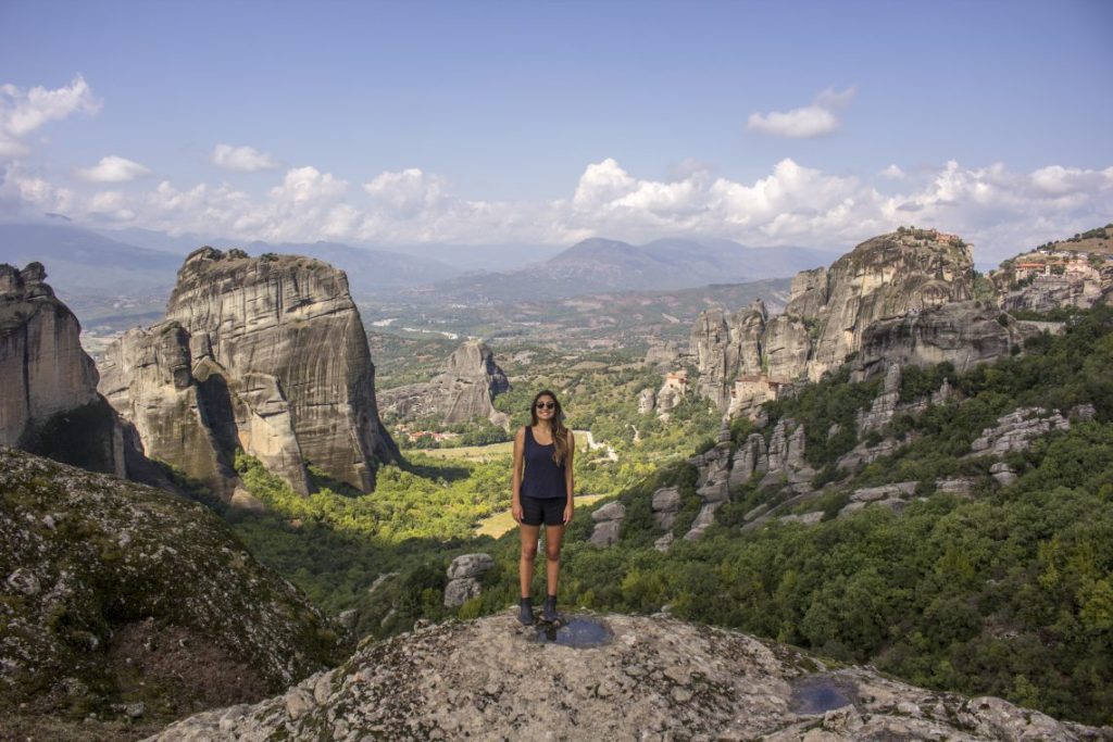 Solo Female Travel Meteora Monastries Greece Monastery of Great Meteoron The Monastery of Varlaam The Monastery of St. Stephen The Monastery of the Holy Trinity 2