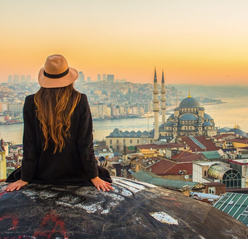 Istanbul Secret Rooftop view solo female travel Valide Han Büyük Valide Han