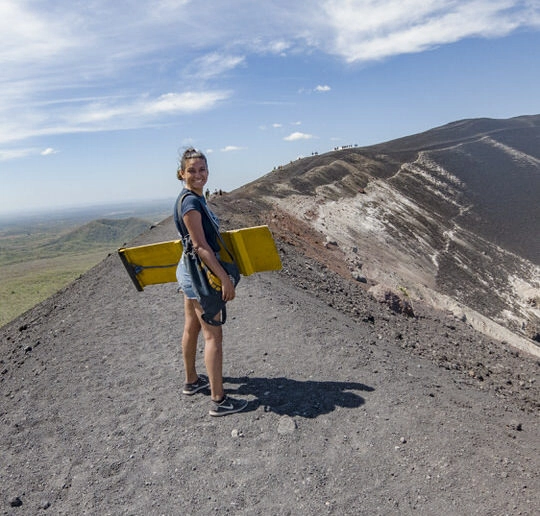 Volcano Boarding Nicaragua 